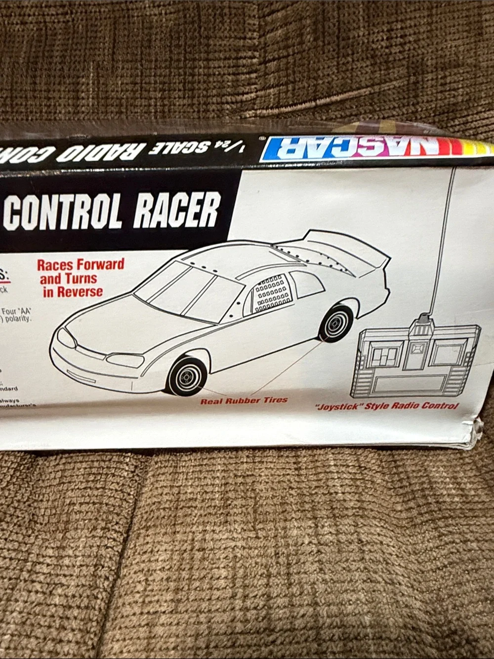 Nascar Red & Black #24 Radio Control Racer